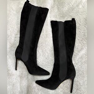 Manolo Blahnik Black Heeled Boots